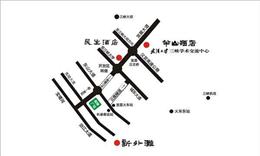 半山酒店（又名武汉大学三峡学术交流中心）酒店方位地图